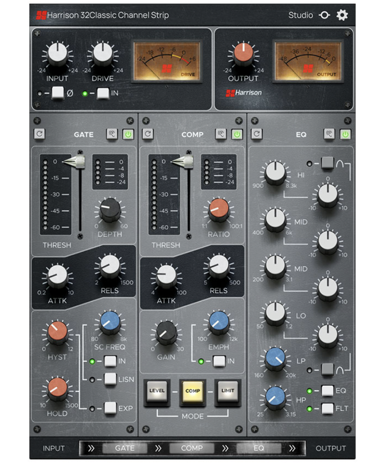 Solid State Logic Harrison 32Classic Channel Strip